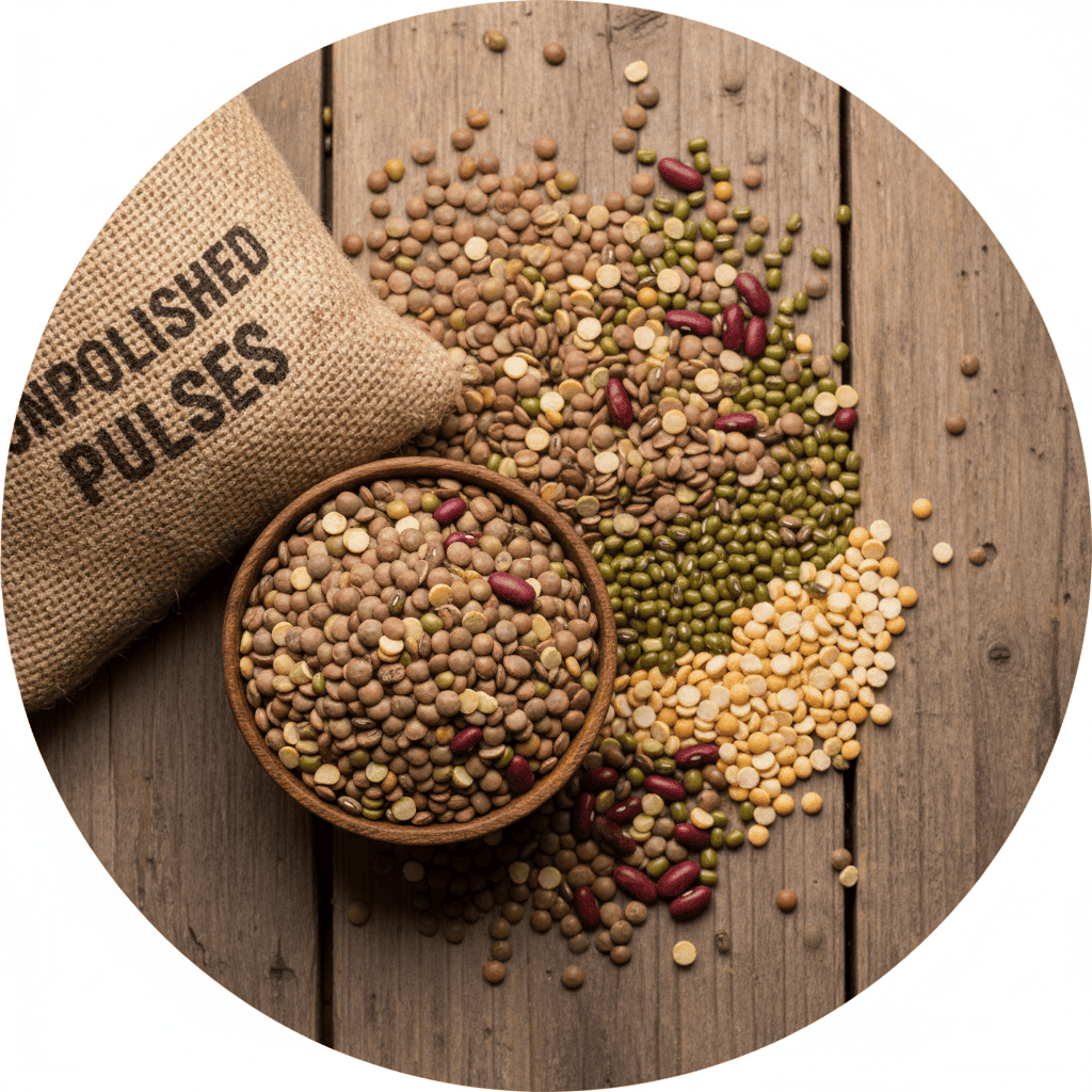 Unpolished Pulses