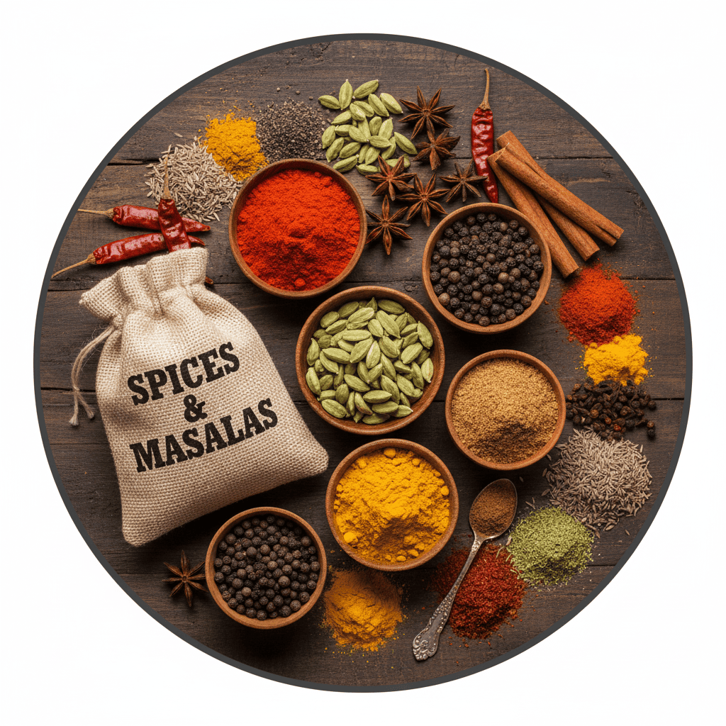 Spices & Masalas