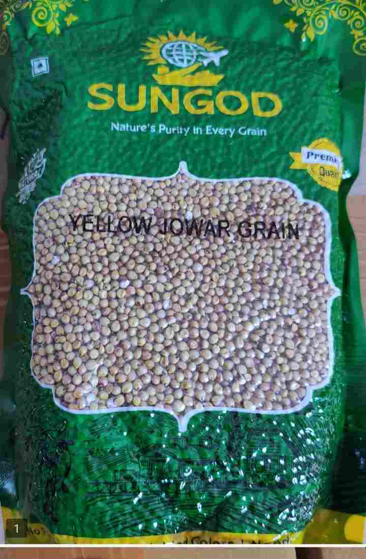 Yellow jowar (పచ్చ జొన్నలు) 1KG