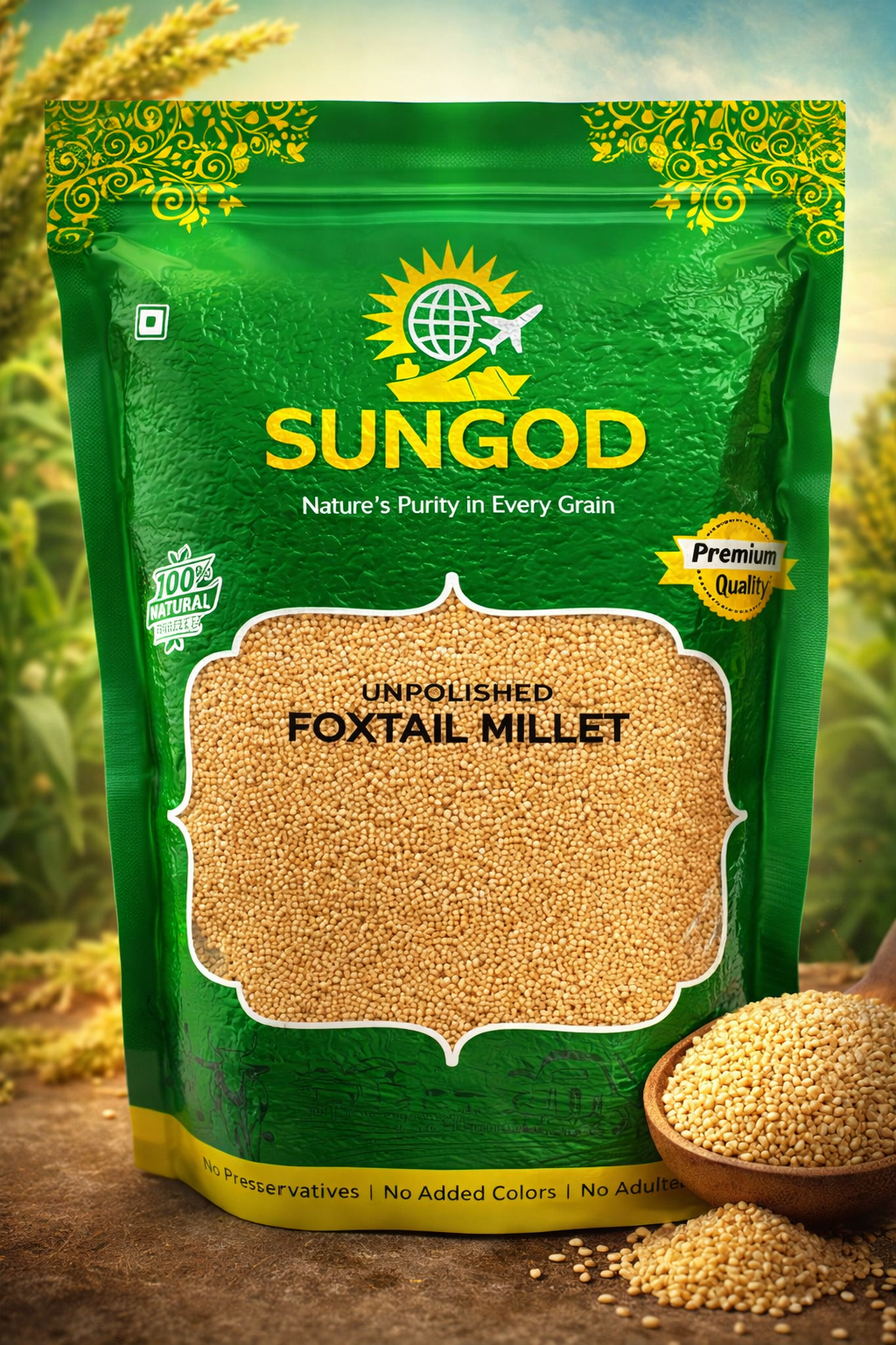 Foxtail millet(కొర్రలు) 1KG